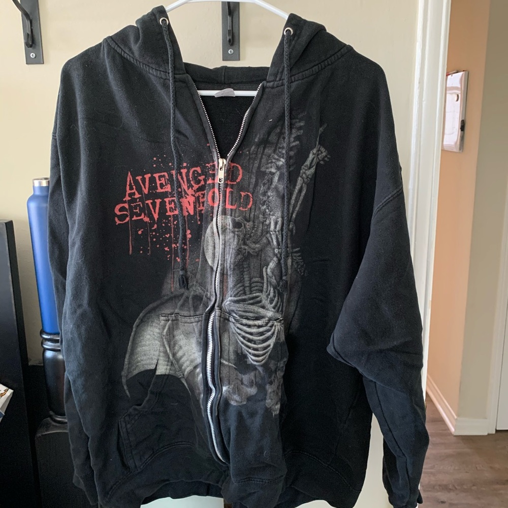 Avenged Sevenfold Zip-up Hoodie